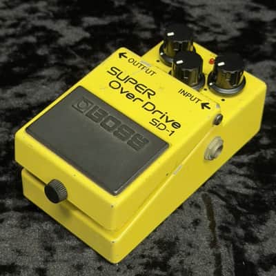 Boss SD-1 Super Overdrive 1981 - 1988 Made In Japan | Reverb