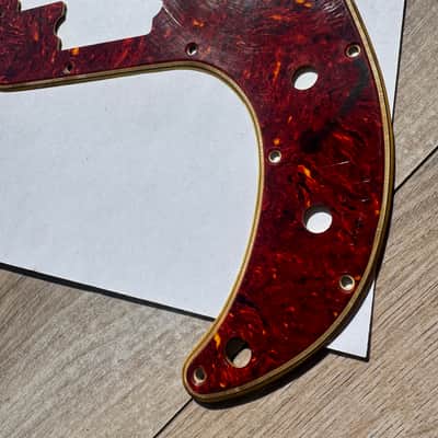 62 Fender Precision Tortoise vintage Celluloid 60's USA RI pickguard 68 71 image 7