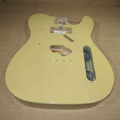2013 USA Fender Telecaster Alder Guitar Body Vintage Blonde image 5