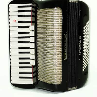 Vintage Accordion Cantulia Sonatina bi 96 Bass, Rare Old German Piano Accordian, New Straps, 2392, Keyboard Accordion Instrument, Rich and Bright Sound image 6