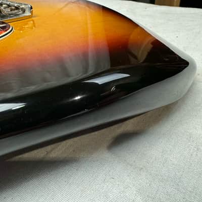 Fender Deluxe Roadhouse Stratocaster Guitar 2008 - Brown Sunburst / Maple neck image 13