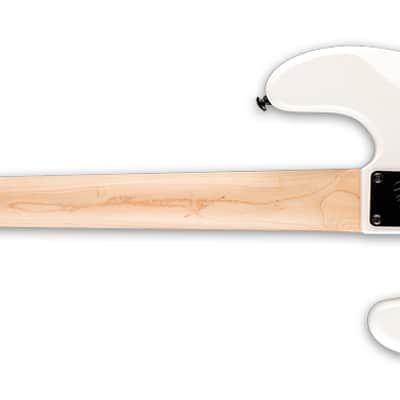 ESP LTD Surveyor '87 Pearl White Electric Bass Guitar 1987 87 - NEW image 2