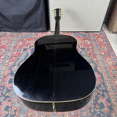 Gibson J-160E Vintage Sunburst Weather Checked and Worn USA - 1993 image 14