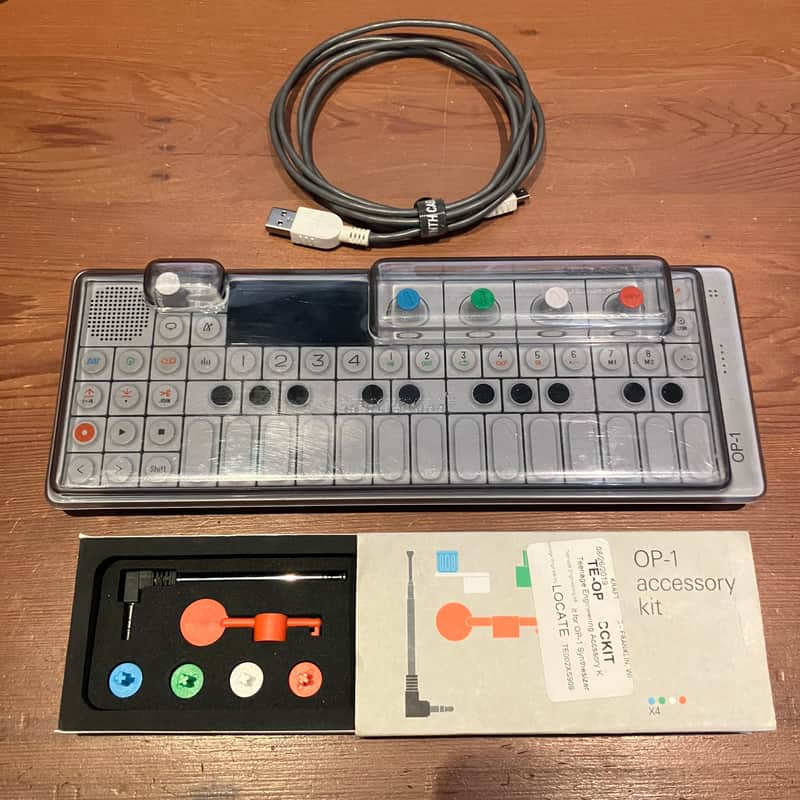 Teenage Engineering OP-1 (Original) – Very Good Condition with Rare Accessory Kit & Decksaver image 1
