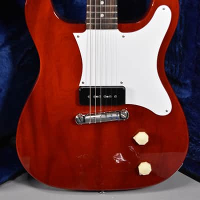 2024 Epiphone USA Coronet Reissue Vintage Cherry Electric Guitar w/OHSC image 2