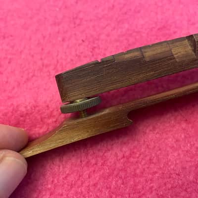 vintage 1965 1960's Gibson rosewood bridge for es-125 175 L5 barney kessel tal farlow super 400 350 L7 L4 image 3