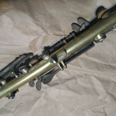 Cavalier Silver-Plated Metal Clarinet, USA, Good Condition imagen 15