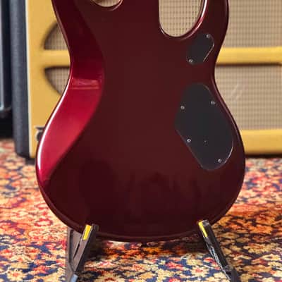 Washburn G20-V Left-Handed – Metallic Red Wine – Setup for Right-Handed Playing – Made in Japan – Very Good Condition – Wonderbar image 8
