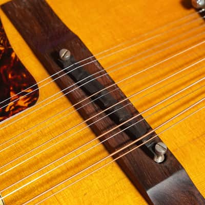1967 Gibson B-25-12 12-String 00-Size Acoustic Guitar (VIDEO! Fresh Work, Ready) image 11