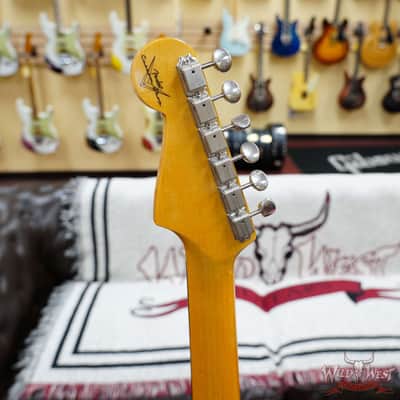 Fender Custom Shop Vintage Custom '59 1959 Hardtail Stratocaster Time Capsule Package Faded Aged Sonic Blue 7.35 LBS image 10