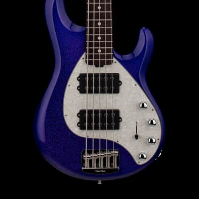 Ernie Ball Music Man StingRay Special 5 HH - Violet Sparkle Burst #10873 image 1