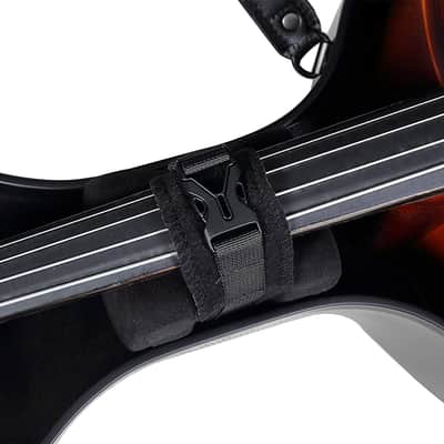 Crossrock 4/4 Cello Hard Case, Sturdy Carbon Fiber Composite with Wheels , Lightweight Flight Case Bild 7