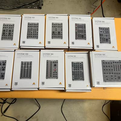 Behringer System 100 Lot 2020’s 112 121 130 140 150 172 173 182 297 305 Eurorack Modules image 1