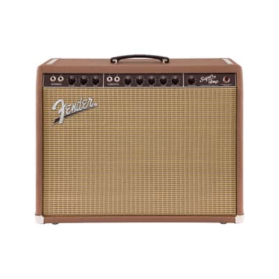 Fender '62 Super Amp Brown & Wheat image 2
