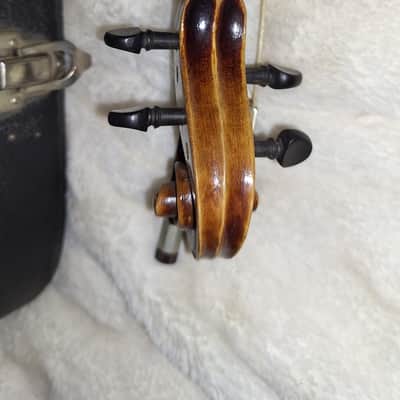 Vintage 1961 German Built Acoustic Violin Outfit (Stradivarius Model 271) 1/16 Fiddle image 5