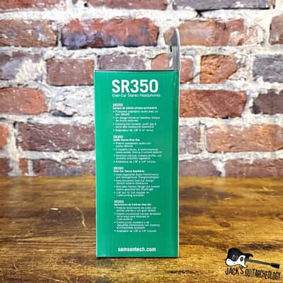 Samson SR350 Over-Ear Stereo Headphones *NEW* (2020s - Black) image 4