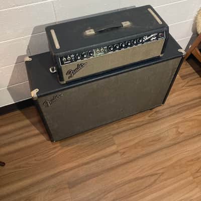 Fender Showman 2-Channel 85-Watt Guitar Amp Head W/ 1x15” Tone Ring Cabinet -1963 - 1966 - Black Panel image 5