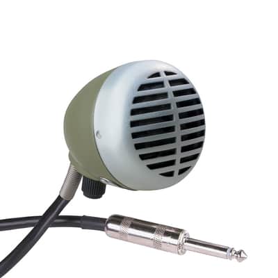 【美品】SHURE MODEL 520DX Green Bullet マイク Shure 520DX Green Bullet Mic | Music & Arts