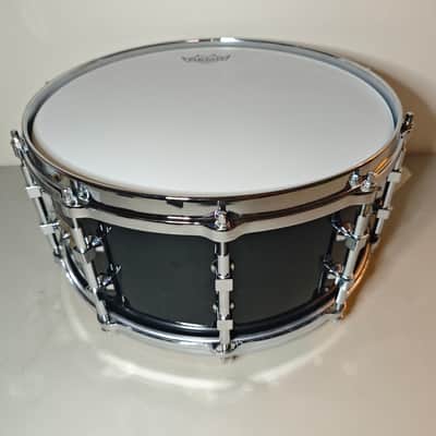 ⚡Tama Artstar/Artwood 14"X6.5" Snare Drum Made in Japan - Piano Black*NEW HEADS*⚡ image 7