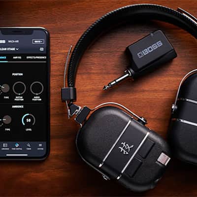 Boss WAZA-AIR Wireless Guitar Headphone Amp 2018 - Present - Black image 3