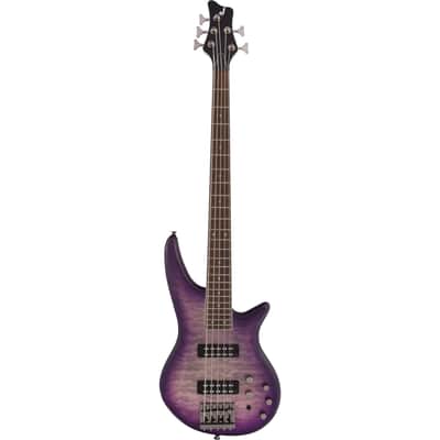 Jackson JS Series Spectra Bass JS3QV Purple Phaze - 5-String Electric Bass imagen 1
