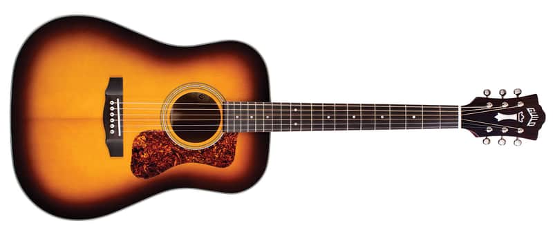 GUILD ITALIA D-140 ATB ANTIQUE BURST image 1