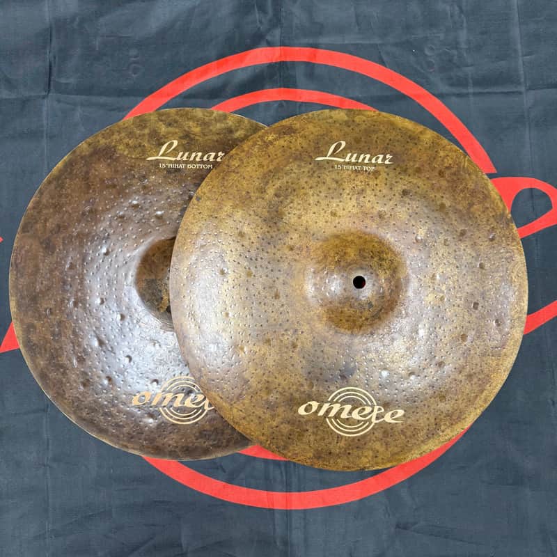 Omete Lunar Series Cymbals - Hi-Hats-15" image 1