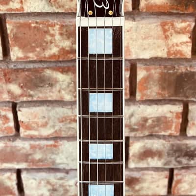 Firefly LP-Style Electric Quilted Top (Green Burst) image 5