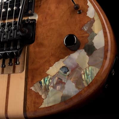 Pre Owned Planets HSS With Floyd Rose Brown Electric Guitar With Case image 8