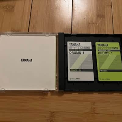 DRUMS 1  Voice and Wave Data Rom Set S5502 - Yamaha TG55 SY55