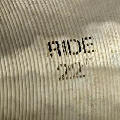 VINTAGE 22” Paiste 404 Ride 2458g image 3