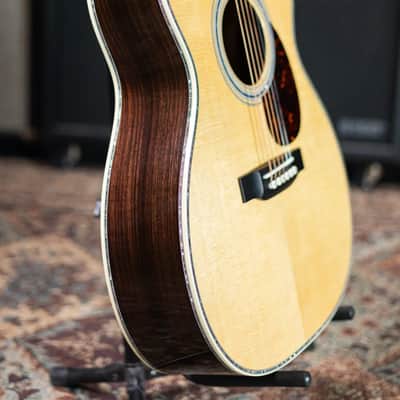 Martin OM-45 Acoustic Guitar with Hardshell Case image 11