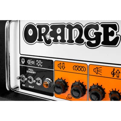 Orange Rockerverb 50H MKIII Head Black - Tube Amp Head for Electric Guitars image 5