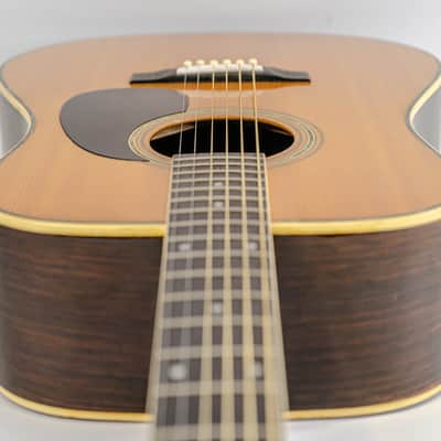 Mid-80's Aria W-25 Folk & Western Dreadnought Acoustic Guitar w/ HSC image 9