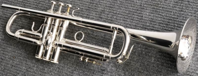 E-Benge Resno-Tempered Bell 2 Bb Trumpet Silver Plated image 1