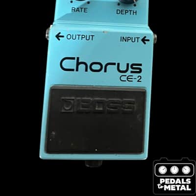Boss CE-2 Chorus (Green Label) Japan 1984 - 1988 - Blue - X17945 image 1