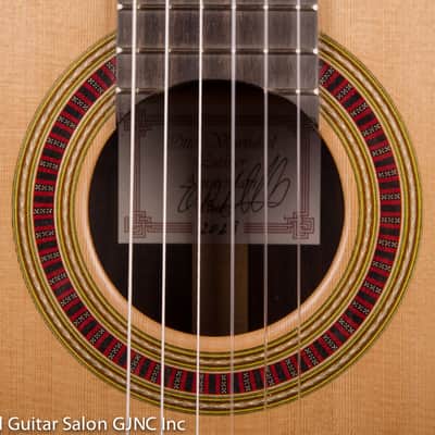 Otto Vowinkel 1A Concert Guitar , Cedar/Brazilian rosewood B & Sides image 22