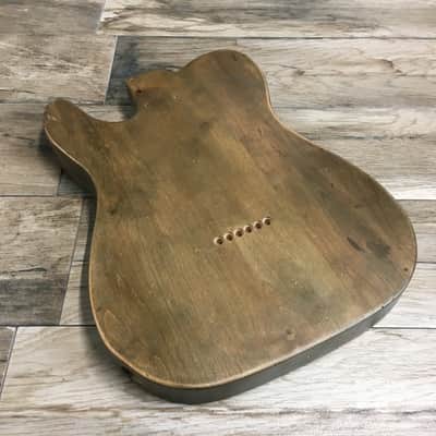 FRANCHIN Mars guitar body WESTERN Rustic Aged Relic natural finish Selected Alder T-Style Made in Italy - Stock piece #17751123 image 2
