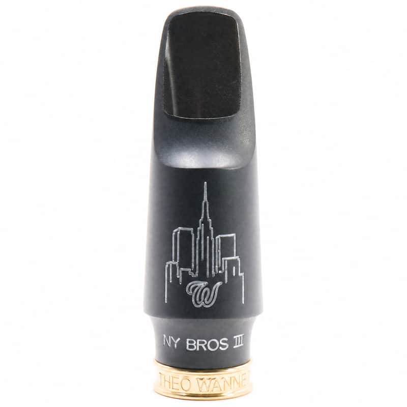 Theo Wanne NY BROS III Hard Rubber 7 Alto Saxophone Mouthpiece image 1