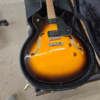 Washburn HB30 Semi-Hollow, Tobacco Sunburst | Reverb