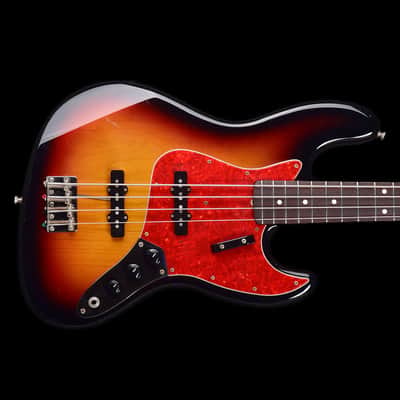 Fender Japan Jazz Bass JB-62 1998 - 3-Tone Sunburst image 1