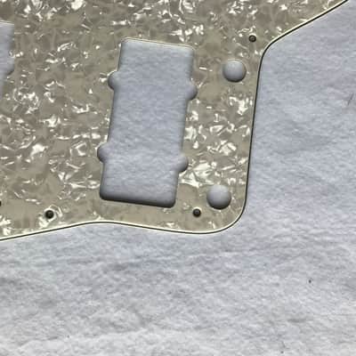 For Japan Jazzmaster Guitar Pickguard , 4 Ply Ivory White Pearl image 4