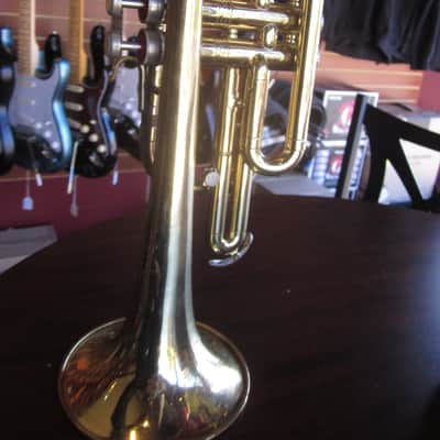 Vintage 1960 Conn Director Brass Bb Cornet with Vincent Bach 7C Mouthpiece & Constellation 7B-N Mouthpiece w/ Hard Case image 4