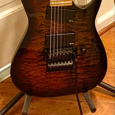 Dean RC7 Exotic Rusty Cooley 7-string electric guitar - Tiger Eye finish image 2