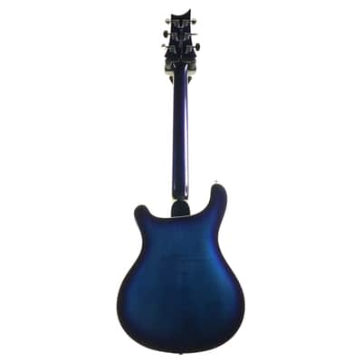 PRS SE Hollowbody II Electric Guitar, Faded Blue Burst w/Hard Case image 9