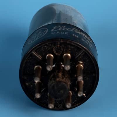 1963 General Electric 6SN7GT Vintage Grey Plated Vacuum Tube! Tests Good! T583 image 6