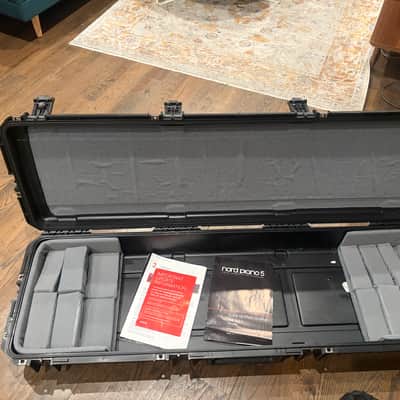 SKB 3I-5014-TKBD iSeries Think Tank 76-Key Narrow Keyboard Case 2019 - 2021 - Black image 1
