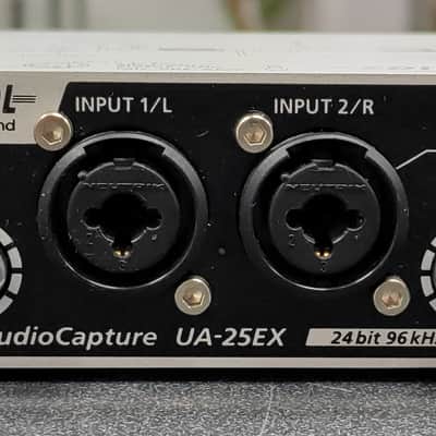 Roland Edirol USB Audio Capture UA-25EX Anondized Interface -Silver image 2