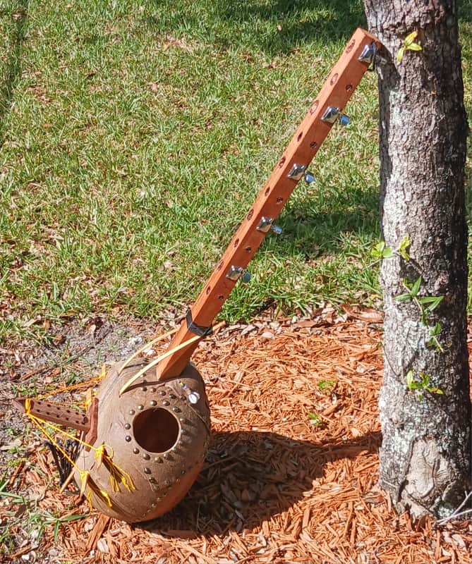 West African-style harp (kamale ngoni) image 1