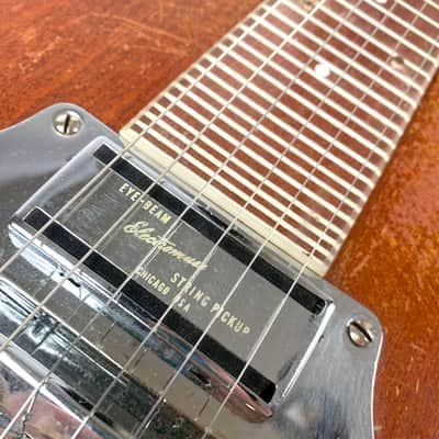 Electromuse Lap Steel 1940s - Natural original internal cable and case included! image 3